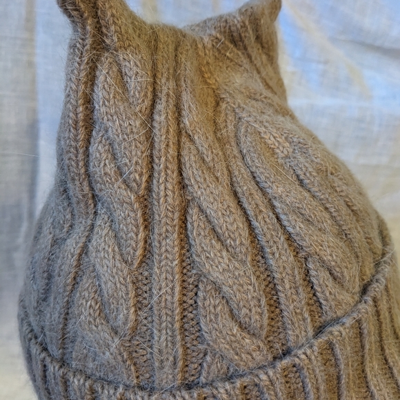 NEW Tan Beige Tan Beanie Hat - Picture 3 of 6